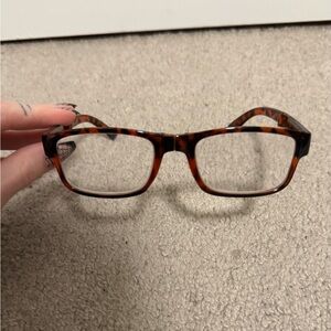 +1.25 Compact tortoiseshell Reading glasses